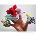Sea animal plush finger puppet